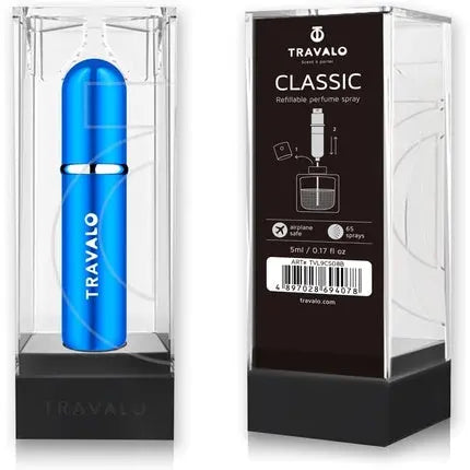 Travalo Classic Blue Perfume Atomizer Travalo