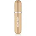 Travalo Classic Refillable Parfum  Spray High-Tech Aviation Material 0.13oz, 1oz équivaut à 30ml Gold Travalo