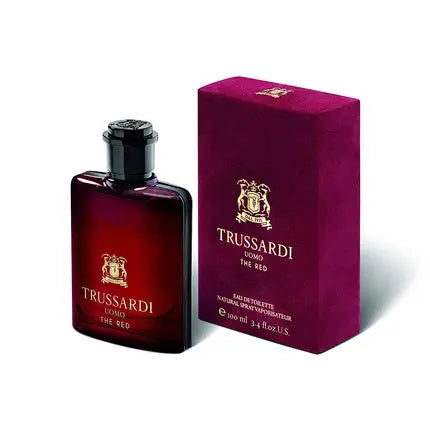 Trussardi Uomo The Red By Trussardi for Men 3.4 Oz Edt Spray Trussardi