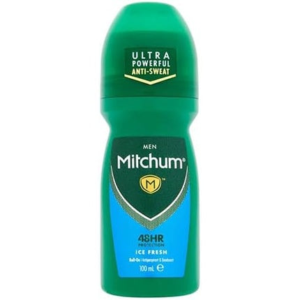 Mitchum Ice Fresh 48HR Protection Roll-On Antiperspirant Deodorant 100ml for Men Mitchum