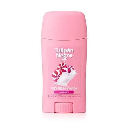 Tulipan Negro Deodorant Kiss Strawberry Cream Stick Sweet Exotic Scent 50ml Tulipan Negro