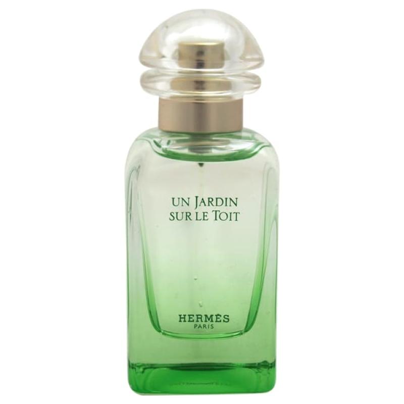 Hermes Un Jardin Sur Le Toit Eau De Toilette Spray 3.4 Ounce