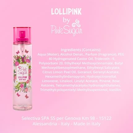 Pink Sugar Lollipink Perfume for Women Body Mist 236ml