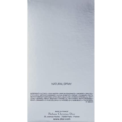 Dior Eau de Toilette (EDT) Homme 100ml