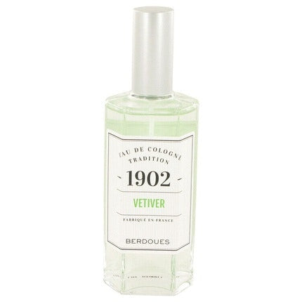 Berdoues 1902 Vetiver Pour Homme Eau De Cologne Tradition Spray 4.2 oz, 1oz équivaut à 30ml Berdoues