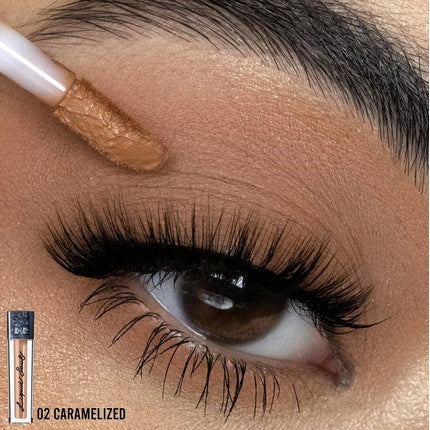 Mulac Cosmetics Liquid Soul All Over Face Liquid Pigment MAT Liquid Pigment Eye Face Lips 02 Caramelized Vegan 3ml