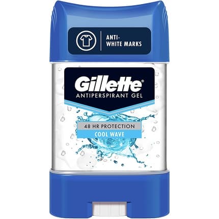 Gillette Cool Wave Gel Antiperspirant High Performance 48h Protection Déodorant (Déo) Homme 70ml