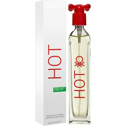 Benetton Hot Eau De Toilette 100ml New Edition For Women
