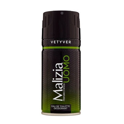 Malizia Uomo Deodorant Spray Vetyver 150ml Malizia