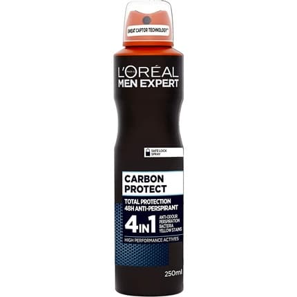 L'Oréal Paris L'Oréal Expert Carbon Protect 48H Antiperspirant Deodorant Déodorant (Déo) Homme 250ml
