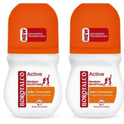 Borotalco Mandarin Odor Converter Deodorant Roll On 72h Effectiveness Borotalco
