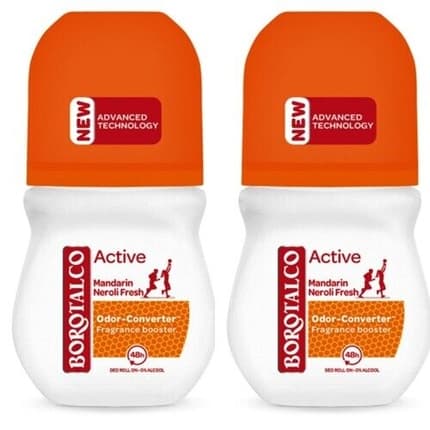 Borotalco Mandarin Odor Converter Deodorant Roll On 72h Effectiveness Déodorant (Déo) Mixte