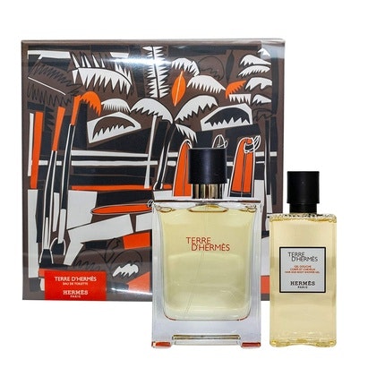 Terre d'Hermes Eau de Toilette Spray 100ml and Shower Gel 80ml Hermès