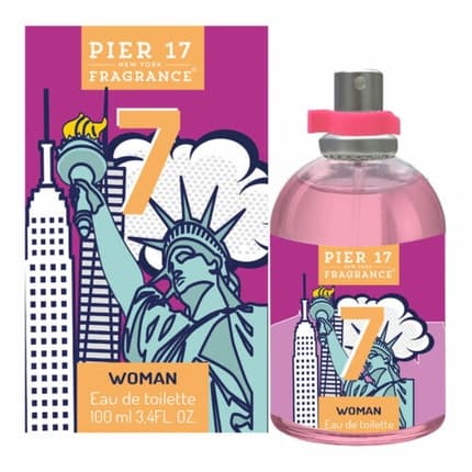 Poir 17 Pier 17 New York 's Perfume - Pack of 7 Eau de Toilette (EDT) Femme 100ml