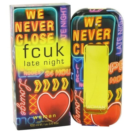 French Connection UK Late Night Ladies Eau de Toilette Spray 100ml Fcuk