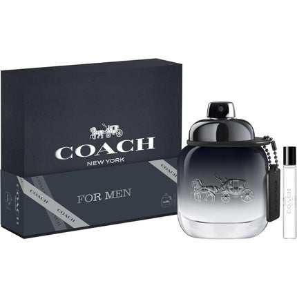 Coach for Men Gift Set Eau de Toilette 60ml Travel Spray 7.5ml Coach