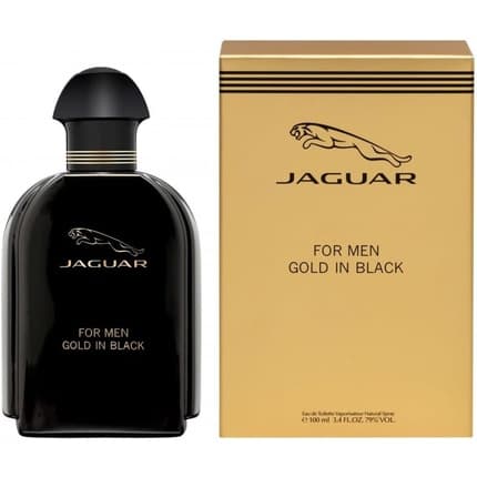 Jaguar Gold In Black par Jaguar Eau de Toilette (EDT) Mixte 100ml