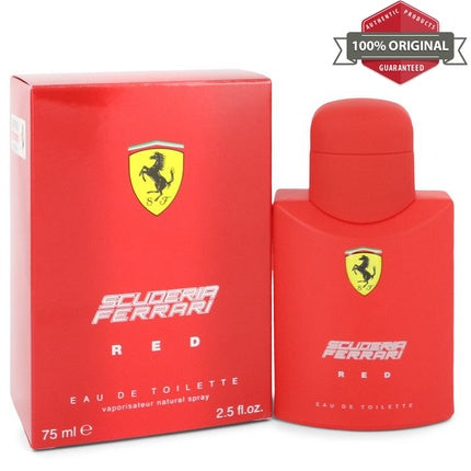 Ferrari Scuderia Red Cologne EDT Spray for Men Ferrari