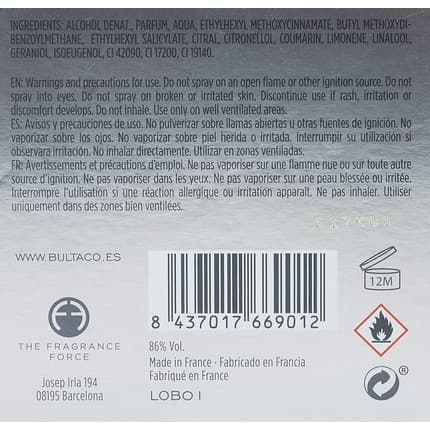 Bultaco - Eau De Toilette Femme 80g
