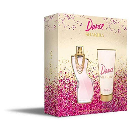 Shakira Dance Perfume and Body Lotion Gift Set for Women 1.7Fl. Oz 50ml Perfume + 2.5Fl. Oz 75ml Body Lotion Antonio Puig Sa