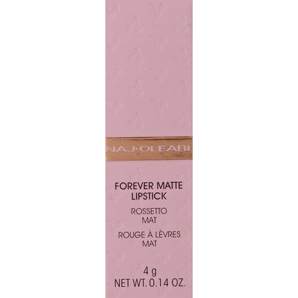 NAJ-OLEARI Forever Matte Lipstick Makeup Face Woman 11 Cashmere Pink