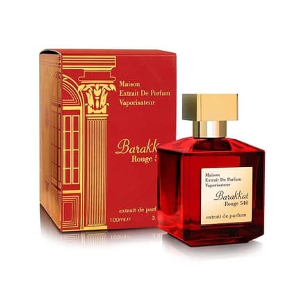 Quiqia Barakkat Rouge 540 Extrait De World Youshah s Parfum 100ml Unisexe