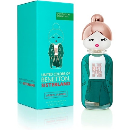 Benetton Sisterland Green Jasmine Eau de Toilette pour femme  80ml Benetton