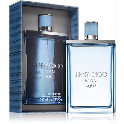 Jimmy Choo Man Aqua Eau de Toilette Natural Spray 200ml Pour Homme - Brand New and Sealed Jimmy Choo