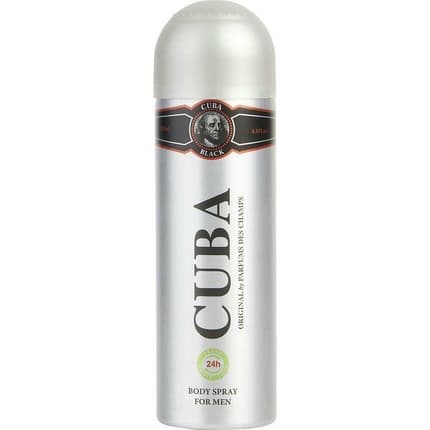 Cuba Originals Cuba Original Cuba Black Deodorant Déodorant (Déo) Homme 200ml