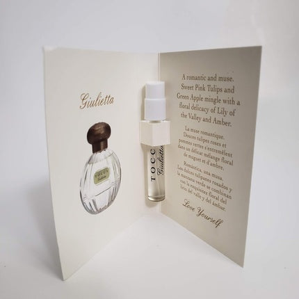 Tocca Giulietta Eau De Parfum Vial Spray for Women 0.05 Ounce