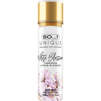 So… So...? Unique 's White Blossom Body Mist Fragrance Eau de Toilette (EDT) Femme 150ml