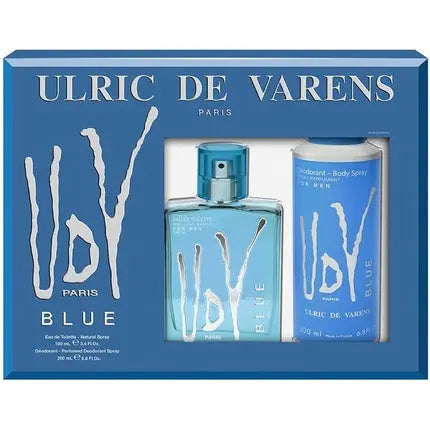 Ulric De Varens Blue Eau De Toilette Spray 100ml - Pack of 2 Ulric De Varens