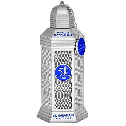 Al Haramain 50 Years Platinum Oud Eau de Parfum (EDP) Mixte 100ml