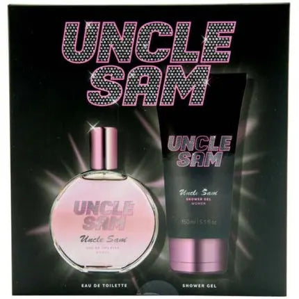 Uncle Sam Gift Set for Women 50ml Eau de Toilette Spray and 150ml Shower Gel Uncle Sam