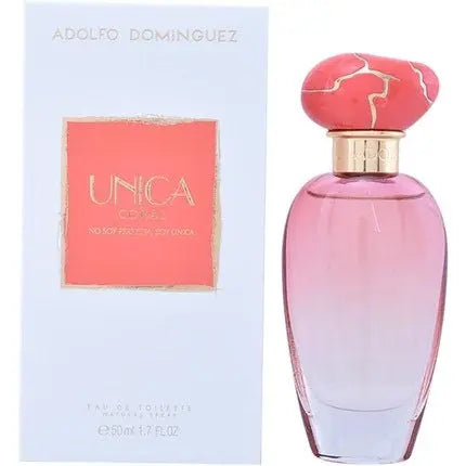 Unica Coral Eau De Toilette Vaporizer 50ml Adolfo Dominguez