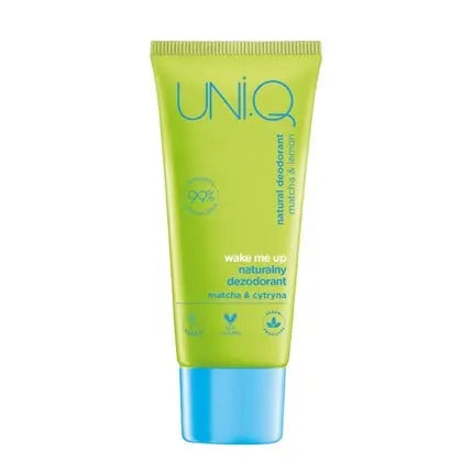 Uniq Wake Me Up Natural Deodorant Matcha And Lemon 50ml Uniq