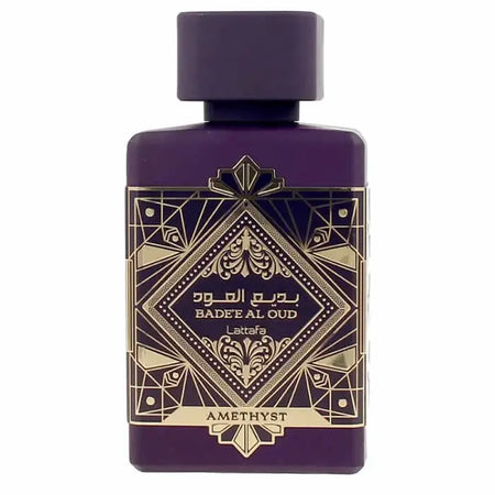 Unisex Bade'e Al Oud Amethyst Eau De Parfum spray 3.38 oz, 1oz équivaut à 30ml Fragrances Lattafa