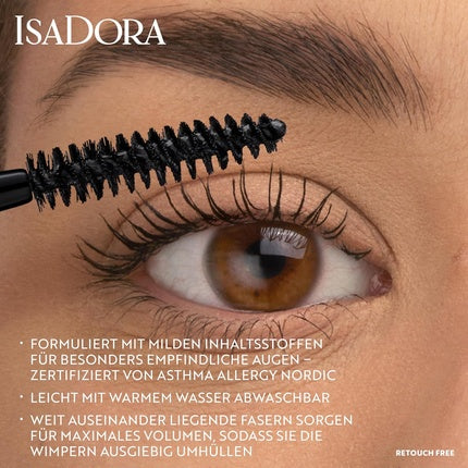 Isadora Hypo-Allergenic Mascara Black 30