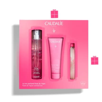 Caudalie Rose de Vignes Scented Trio Gift Set