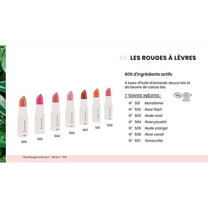 Couleur Caramel Lipstick 506 Coral Rose