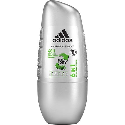 Adidas 6-in-1 Deodorant Roller for Men 50ml adidas