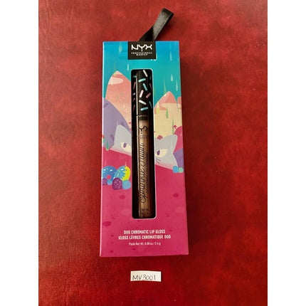 NYX Professional Makeup Duo Chromatic Lip Gloss Shimmer Cravings 0.08oz/2.4g