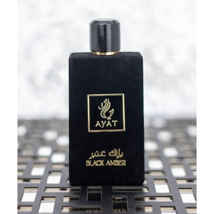 Ayat Perfumes Black Amber - Arabian Oriental Fragrance Eau de Parfum (EDP) Femme 100ml