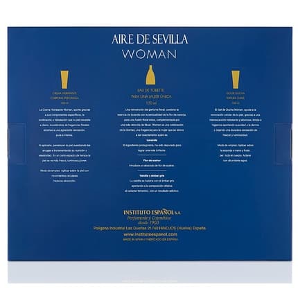 Aire De Sevilla Pack Woman Coffret (Coffret) Mixte