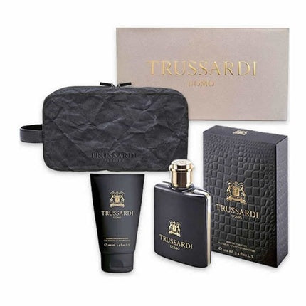 Trussardi Uomo Eau De Toilette Spray 100ml Set 3 Pieces Trussardi