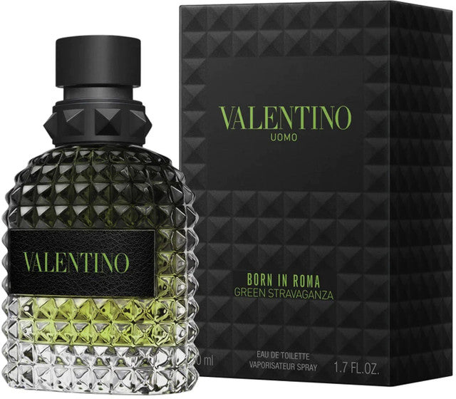 Valentino Uomo Born In Roma Green Eau de Toilette (EDT) Mixte 50ml