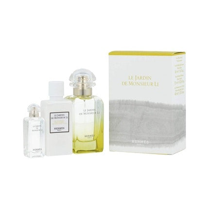 Hermès Le Jardin De Monsieur Li Eau De Toilette Spray 50ml + Body Lotion 40ml + Eau De Toilette Spray 7.5ml Set Maison des fragrances