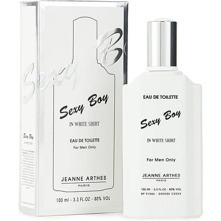 Jeanne Arthes Sexy Boy in White Shirt Eau de Parfum 100ml Unisex