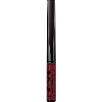 Rimmel London Lip Art Graphic Liner&Liquid Lipstick 810 Be Free
