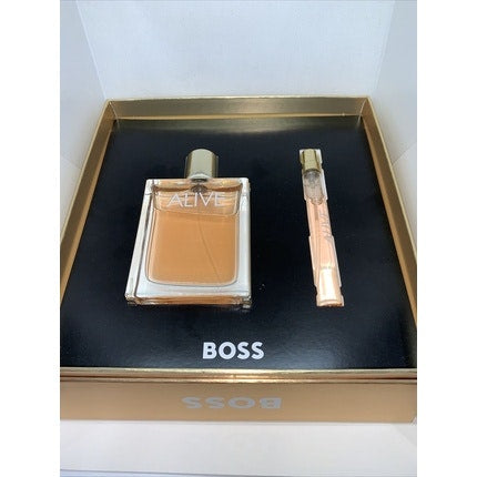 Boss Alive par Hugo Boss Coffret pour femme  2.7oz, 1oz équivaut à 30ml Eau de parfum  and 0.33oz, 1oz équivaut à 30ml Spray Alive par Hugo Boss